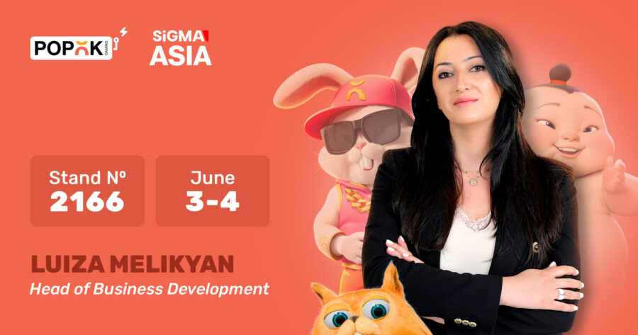 Luiza Melikyan, head of business development al PopOK Gaming.