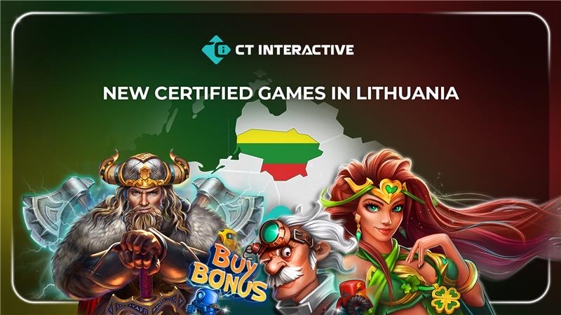 CT Interactive expands presence in Lithuania with new game certifications