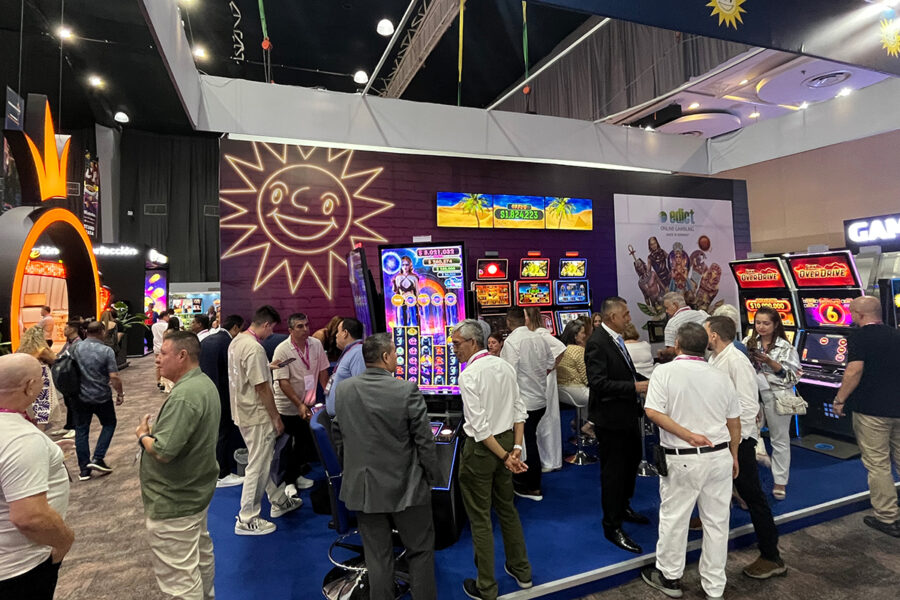 Merkur Gaming showcased product portfolio at GAT Expo in Cartagena