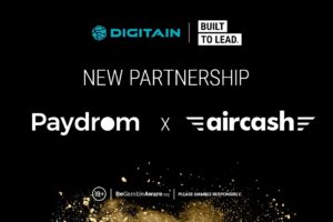 Digitain new partnership Paydrom - Aircash.