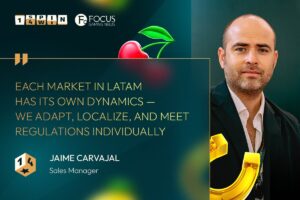 Jaime Carvajal, sales manager at 1spin4win.
