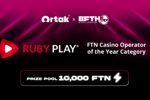 RubyPlay sponsors FTN Casino Operator of the Year at Ortak x B.F.T.H. Arena Awards 2025