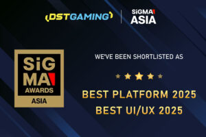 DSTGAMING - SiGMA Asia Awards 2025. Best Platform 2025, best ui/ux 2025.