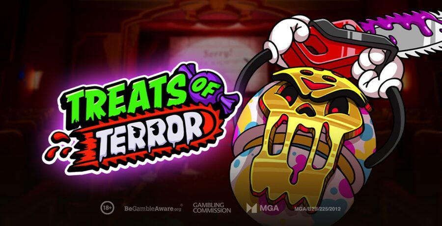 Play’n GO’s latest release, Treats of Terror, haunts the reels with cascading suspense