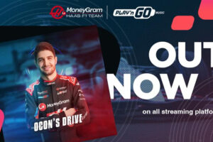 Fueling the fast lane: Play'n GO Music and MoneyGram Haas F1 Team drop Esteban Ocon’s high-octane playlist: ‘Ocon’s Drive’  