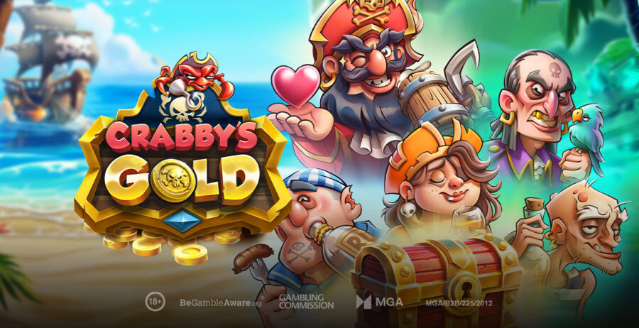 Play’n GO introduces its latest slot, Crabby’s Gold