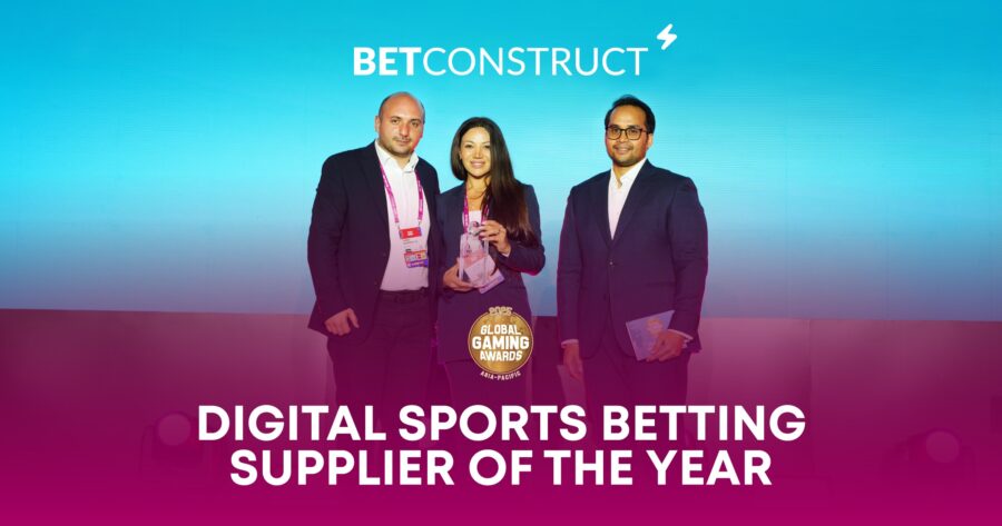 BetConstruct named “Digital Sports Betting Supplier of the Year” at Global Gaming Awards Asia-Pacific 2025