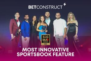 BetConstruct named "Most Innovative Sportsbook Feature 2025" at SiGMA Awards Asia