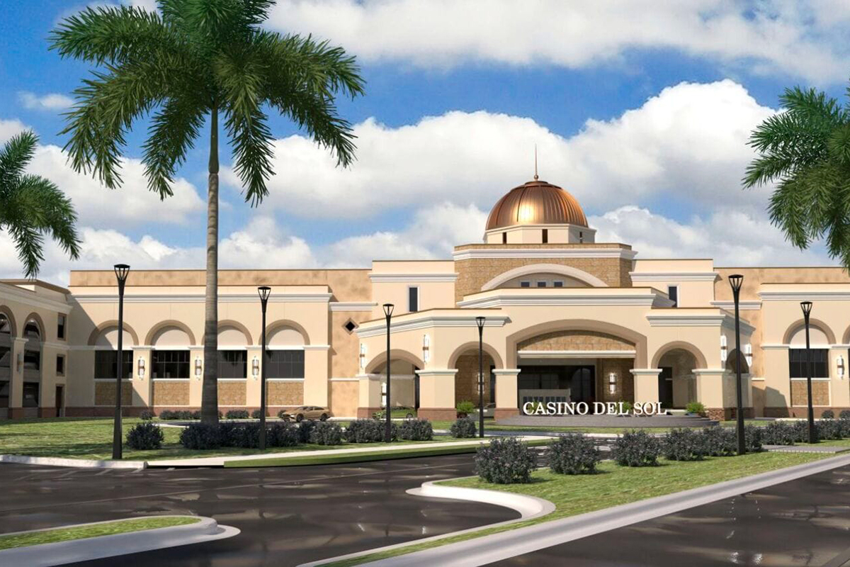 Arizona’s Casino Del Sol holds beam-signing ceremony