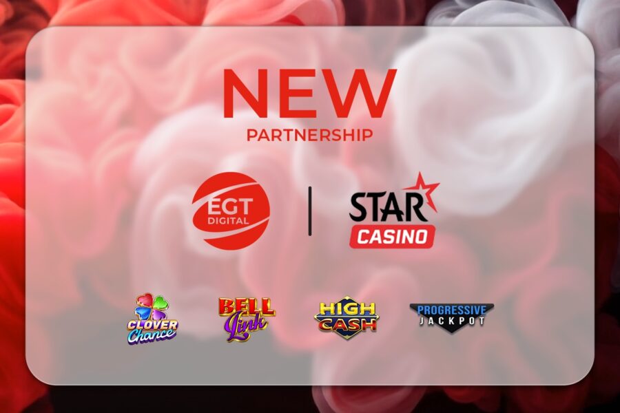 EGT Digital’s gaming content is already live on Starcasino.nl