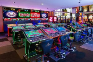 EGT Stadium machines.