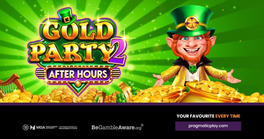 Pragmatic Play returns to the Emerald Isle in Gold Party 2 – After Hours