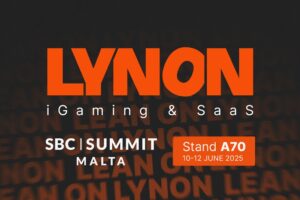 LYNON igaming & SaaS. SBC Summit Malta. Sand A70. 10-12 June 2025.
