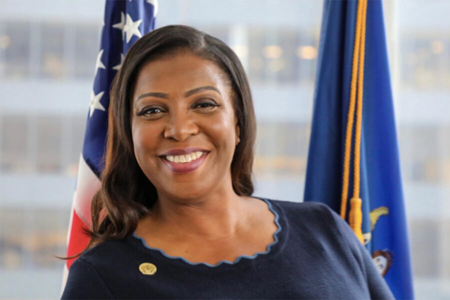 New York Attorney General Letitia James 