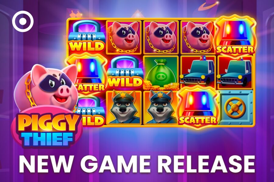 Onlyplay presents Piggy Thief with the new Bank Robbery feature