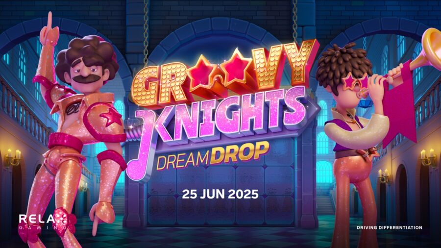 Relax Gaming gets the party started with its latest slot, Groovy Knights Dream Drop