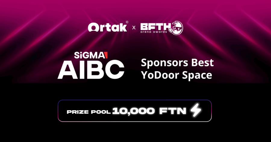 SiGMA AIBC sponsors Best YoDoor Space at the Ortak x B.F.T.H. Arena Awards 2025
