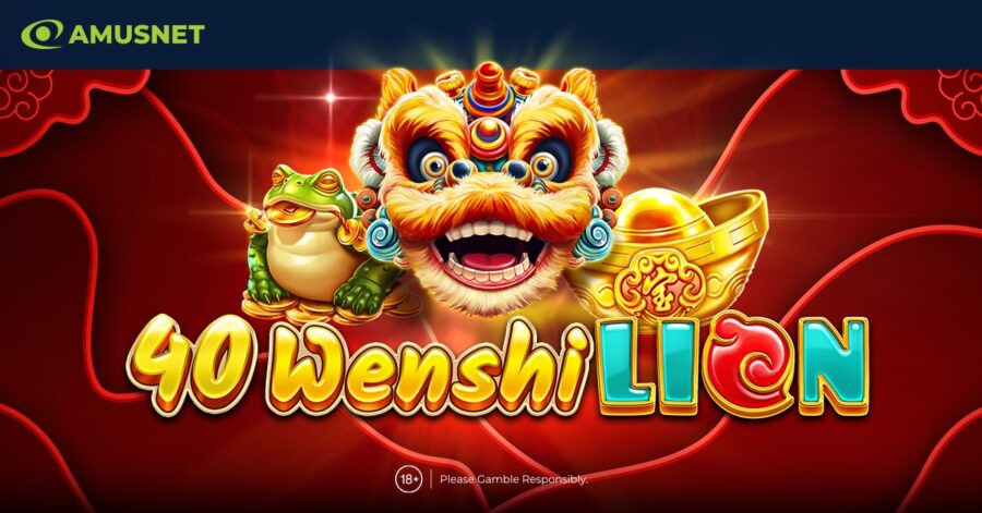 Wenshi Lion roars to life in Amusnet’s newest Asian-themed video slot
