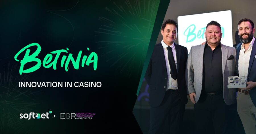 Soft2Bet’s brand recognised for “Innovation in Casino” at EGR Marketing & Innovation Awards 2025