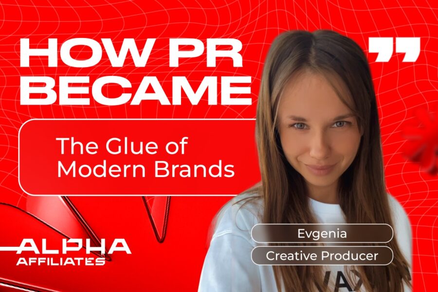Evgenia, creative producer at Alpha Affiliates.
