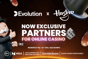 Evolution and Hasbro sign exclusive online live casino and slots partnership agreement