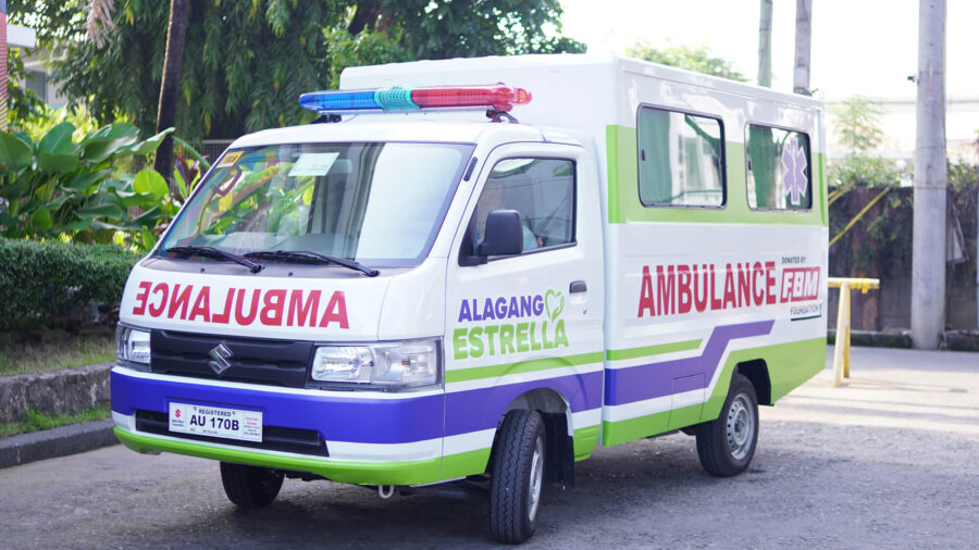 FBM Foundation donates an ambulance to improve accessible health care at the Baliwag City Hemodialysis Center
