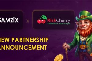 Gamzix - RiskCherry. Certification made simple. New partnership announcement.
