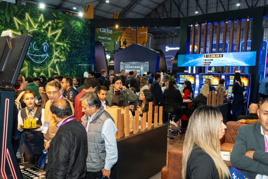 Full booth: Merkur Gaming welcomed strong visitor turnout at the Peru Gaming Show 2025.