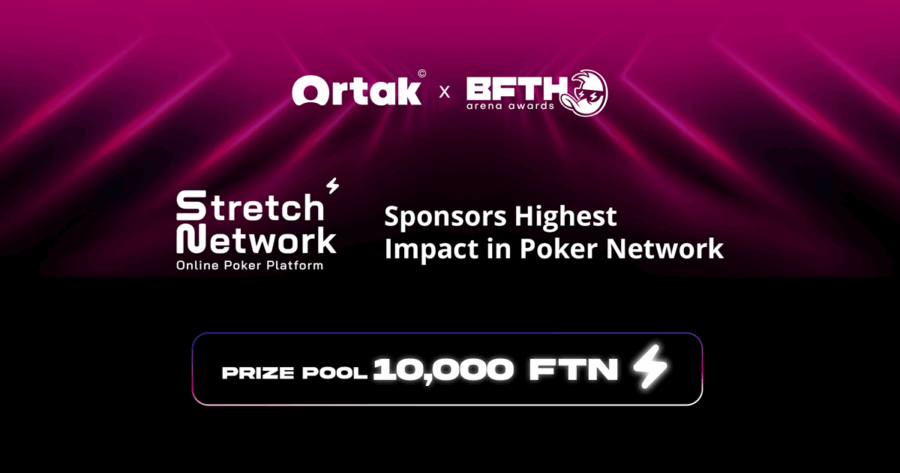 Stretch Network sponsors “Highest Impact in Poker Network” at Ortak x B.F.T.H. Arena Awards 2025