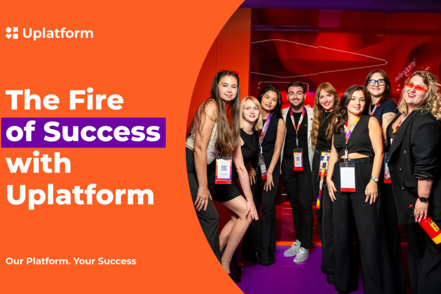 Uplatform brought fire-themed concept to iGB L!VE 2025