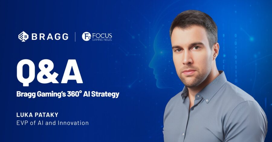Luka Pataky, Bragg Gaming Group Executive Vice President for AI and Innovation.