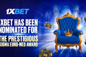 1xBet has been nominated for the prestigious SiGMA Euro-Med Award.