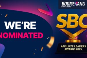 Boomerang Partners - We're nominated SBC Affiliate Leaders Awards 2025.