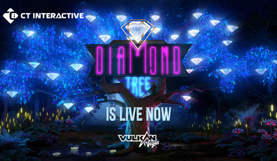 CT Interactive launches Diamond Tree Jackpot on Vulkan Vegas