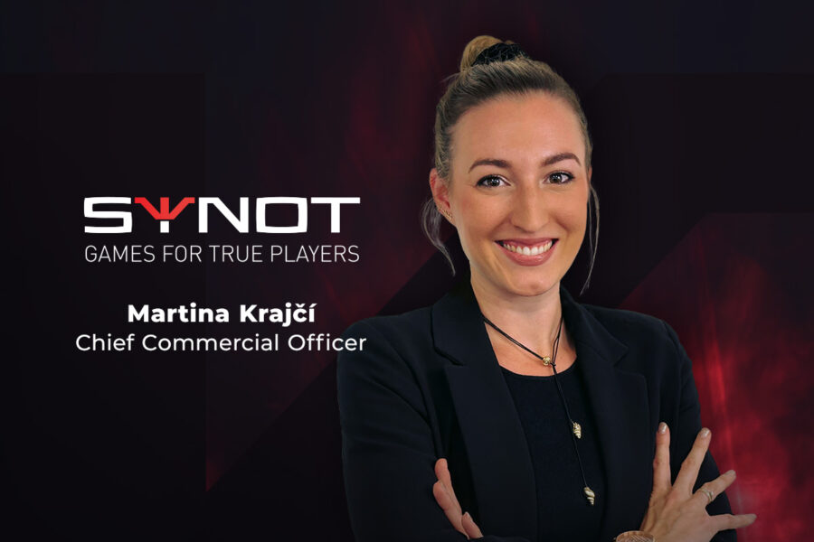 Martina Krajčí, Chief Commercial Officer at SYNOT Games.