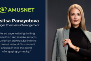 Rositsa Panayotova, Manager, Commercial Management of Amusnet.