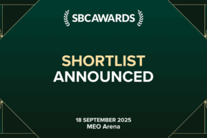 SBC Awards. Shortlist announced. 18 September 2025. MEO Arena.
