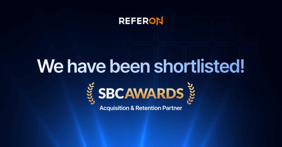ReferOn shortlisted for Acquisition & Retention Partner of the Year at SBC Lisbon 2025