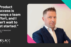 Tony O'Mahony, CPO at Relax Gaming: "Product success is always a team effort, and I can't wait to get started."