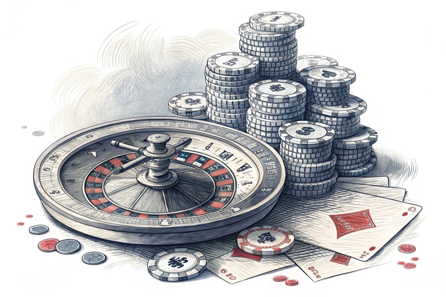 Delaware casino revenue decreases year-over-year in July