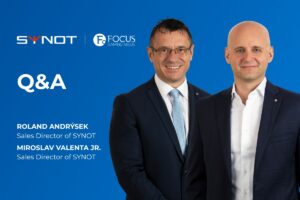 Focus Gaming News | SYNOT. Q&A. Roland Andrýsek, Sales Director of SYNOT and Miroslav Valenta jr., Sales Director of SYNOT.
