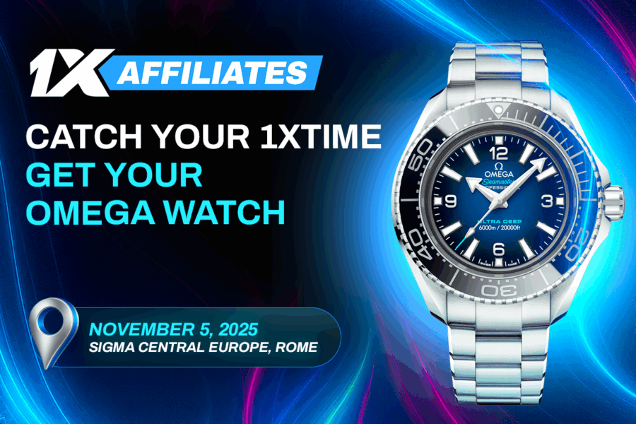 1xBet launches Partner Loyalty Giveaway with James Bond’s watch as a prize at SiGMA Central Europe 2025