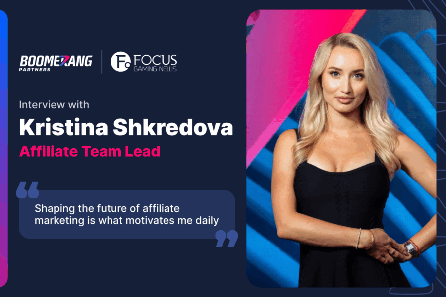 Kristina Shkredova, Affiliate Team Lead at Boomerang Partners.