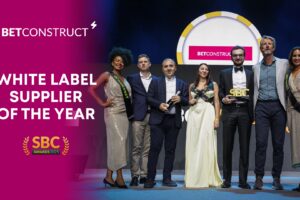 BetConstruct wins “White Label Supplier of the Year” at SBC Awards 2025