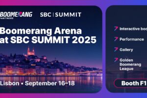 Boomerang Partners will showcase a unique ‘Boomerang Arena’ concept, along with its brand portfolio at SBC Summit 2025