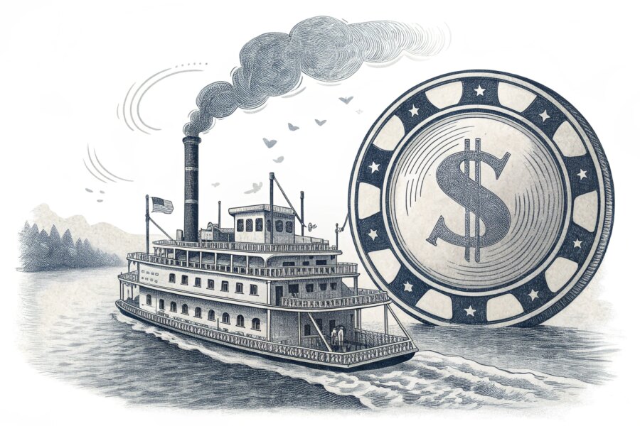 Louisiana gaming revenue rises in August