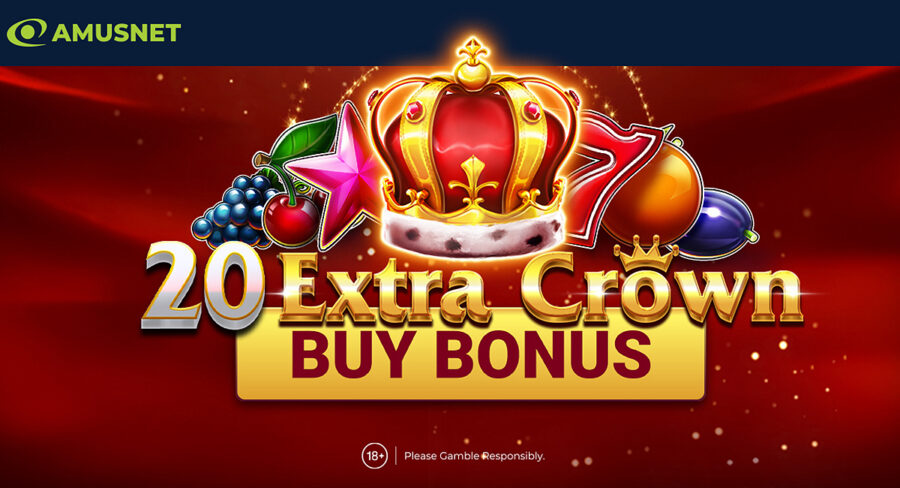 Amusnet introduces its latest slot, 20 Extra Crown Buy Bonus