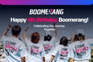 Boomerang Partners celebrates 4th anniversary as a global leader in the affiliate marketing industry