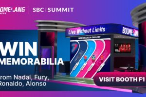 Boomerang Partners - SBC Summit. Win memorabilia, from Nadal, Fury, Ronaldo, Alonso. Visit Booth F1.