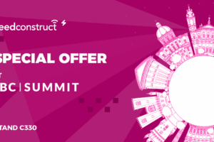 FeedConstruct. Special offer at SBC Summit, stand C330.